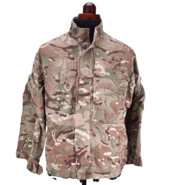 3 x Lot British Army Camo Military Jacket Combat MTP Shirt 160/96 S Short Green