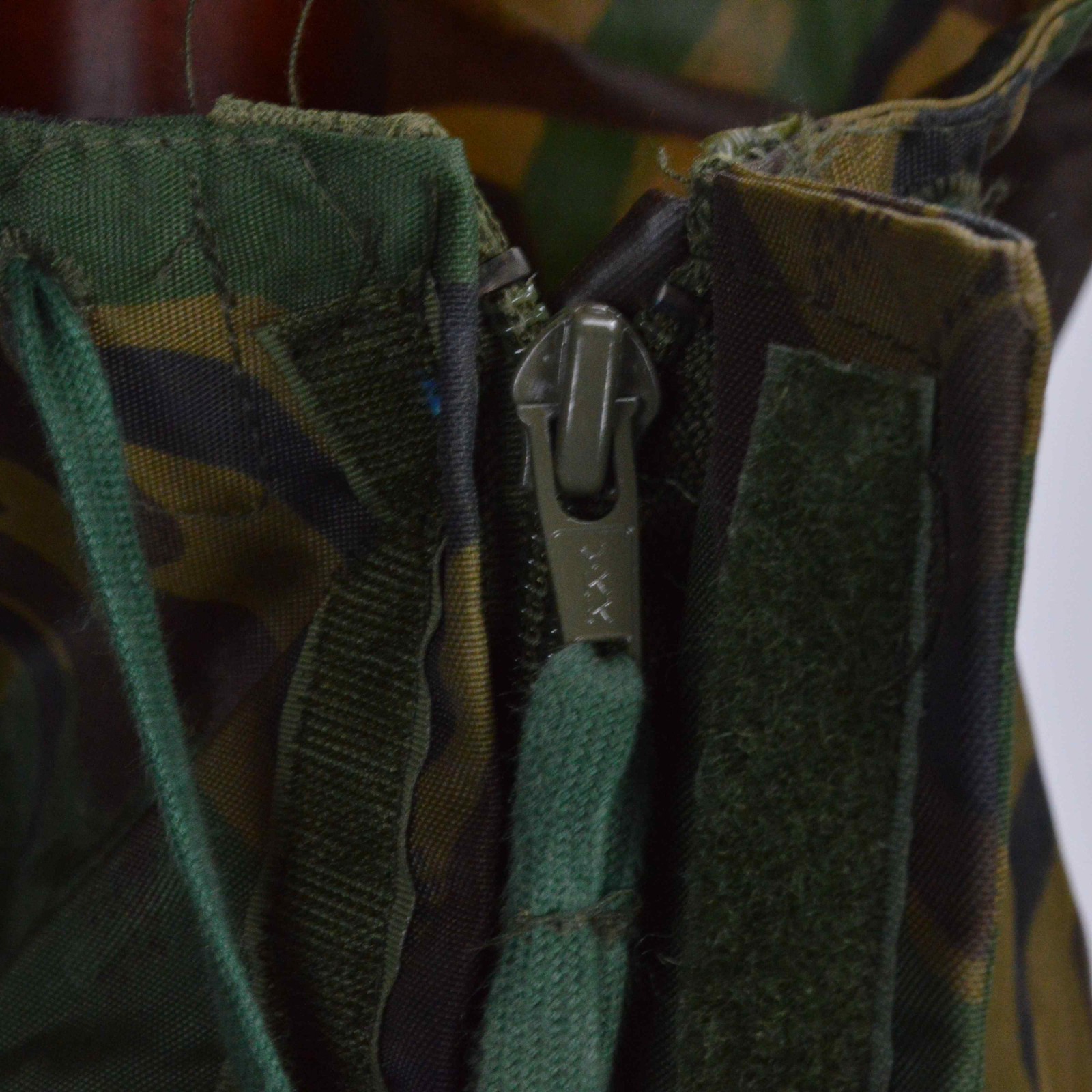 British Army DPM Woodland PVC Waterproof Smock Hooded Rain Jacket - Image 3