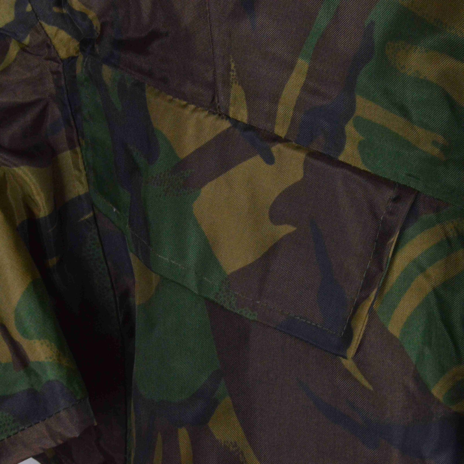British Army DPM Woodland PVC Waterproof Smock Hooded Rain Jacket - Image 5