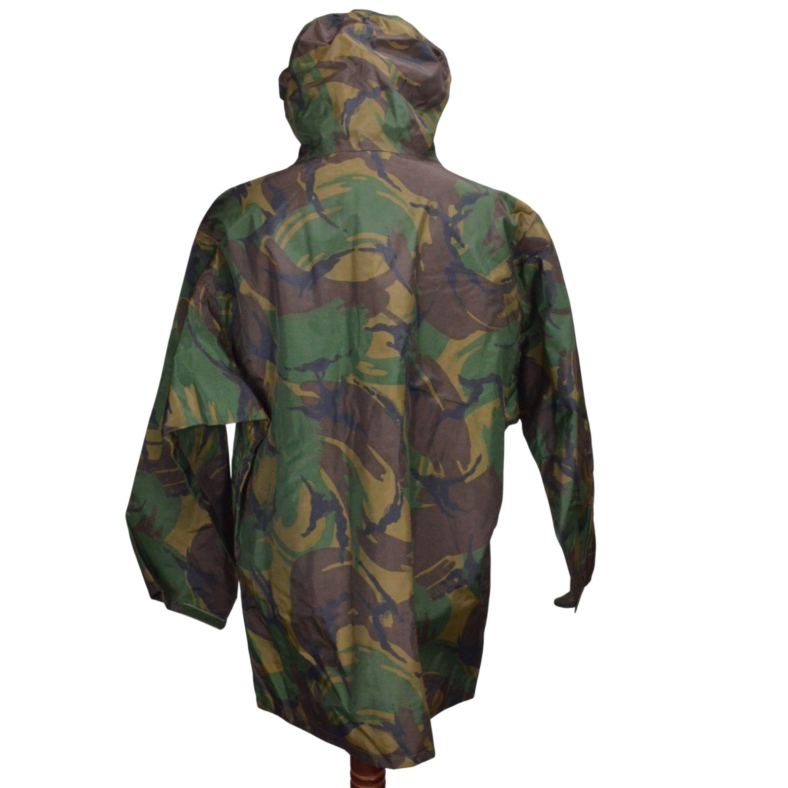 British Army DPM Woodland PVC Waterproof Smock Hooded Rain Jacket - Image 6