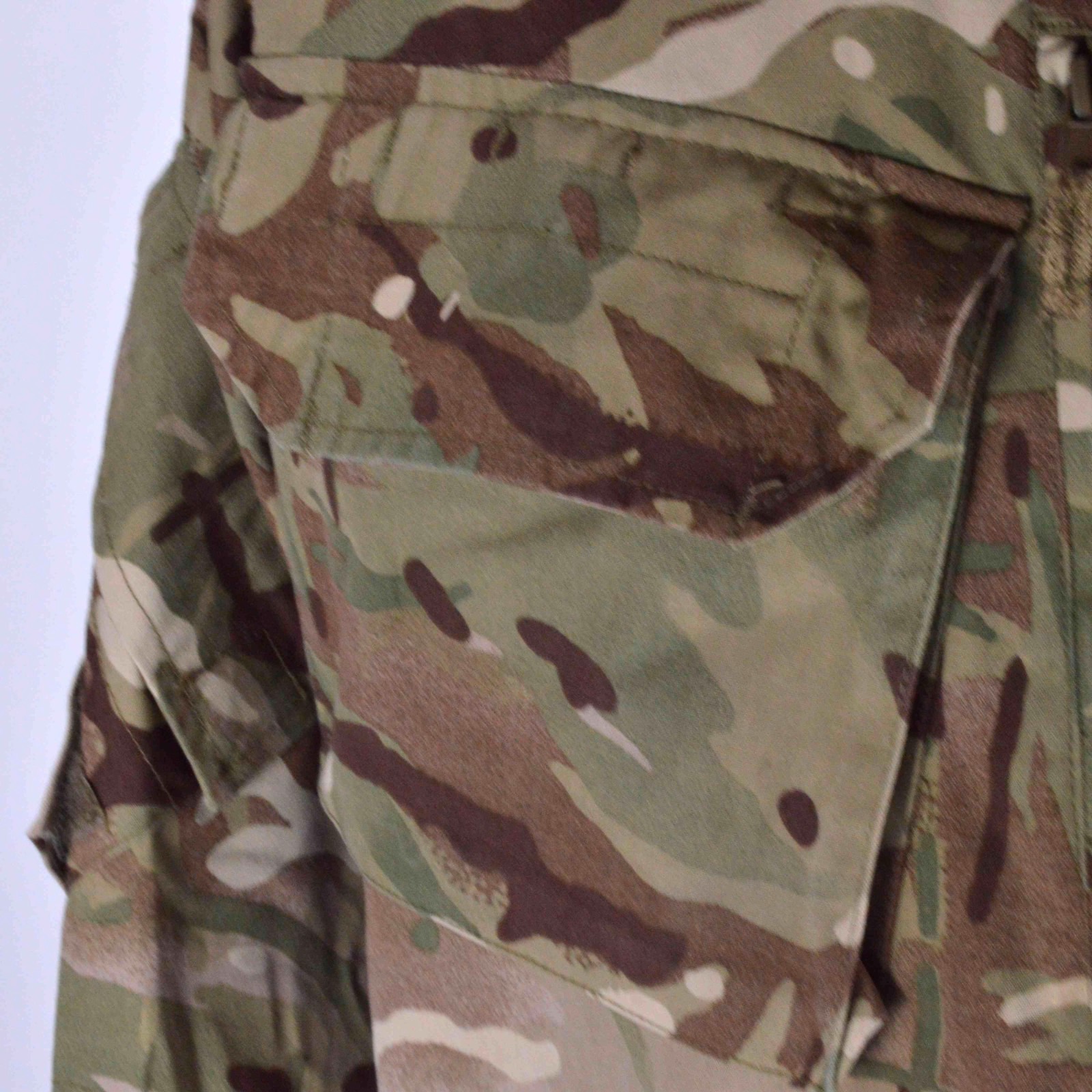 British Army Issue Military Smock Jacket Combat Windproof MTP Camo No Wire Rim - Image 5