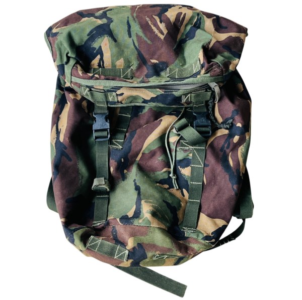 British Army DPM Patrol Pack 30 Liter Rucksack Backpack Side Pouches Removed