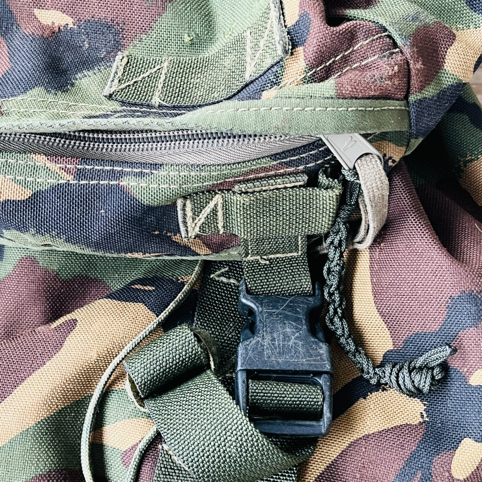 British Army DPM Patrol Pack 30 Liter Rucksack Backpack Side Pouches Removed - Image 3