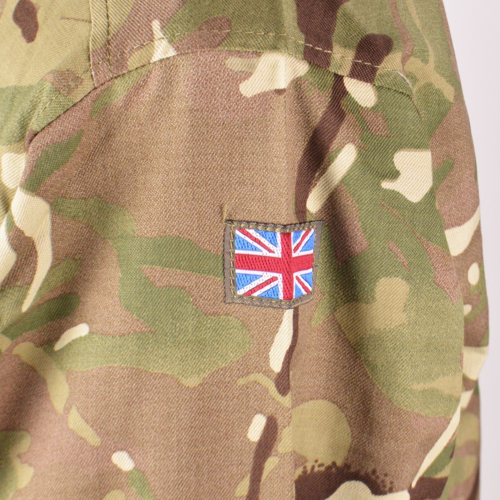 British Army Camo Military Womens Barrack Shirt Maternity Green Beige MTP - Image 4